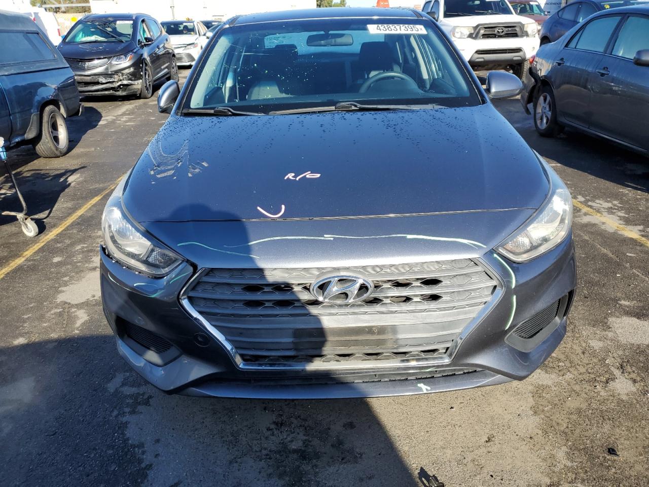 2018 Hyundai Accent Se VIN: 3KPC24A33JE018279 Lot: 43837395