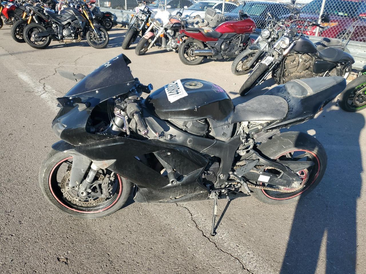 2007 Kawasaki Zx600 P VIN: JKAZX4P137A011078 Lot: 44808245