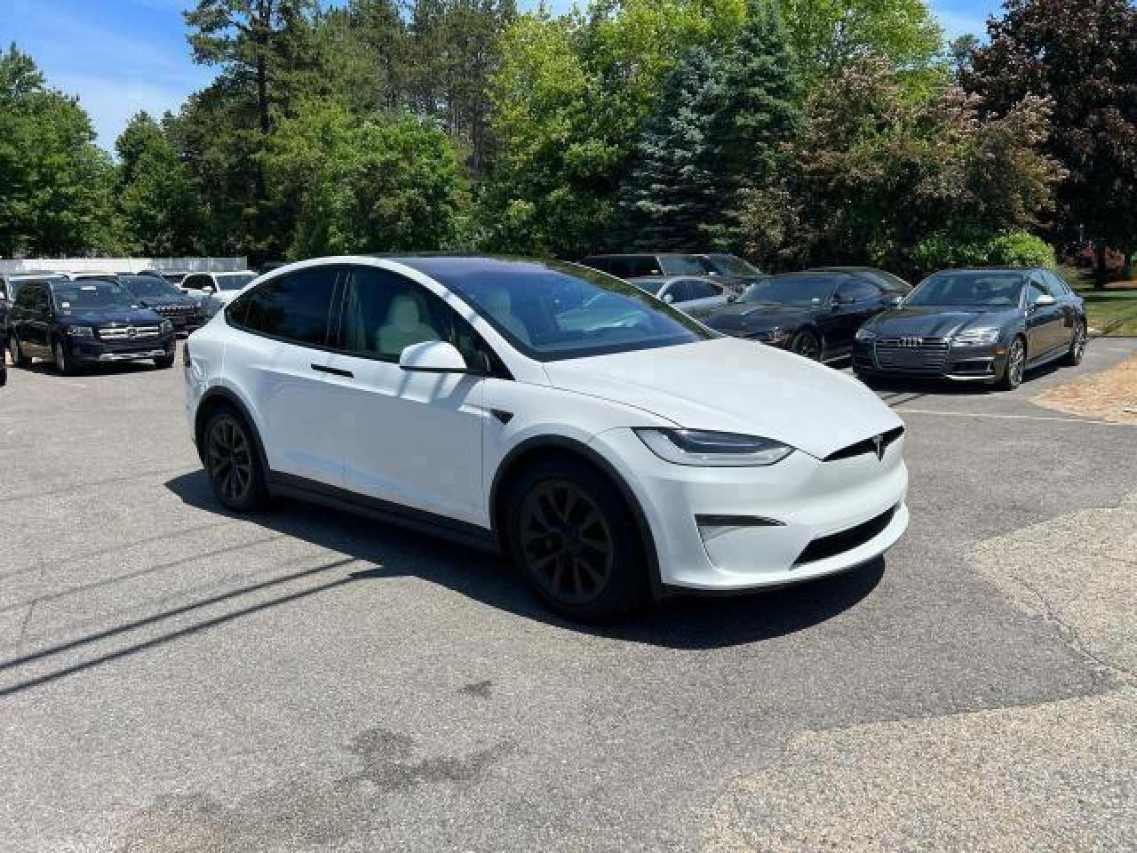 2022 Tesla Model X VIN: 7SAXCBE6XNF331503 Lot: 47234835