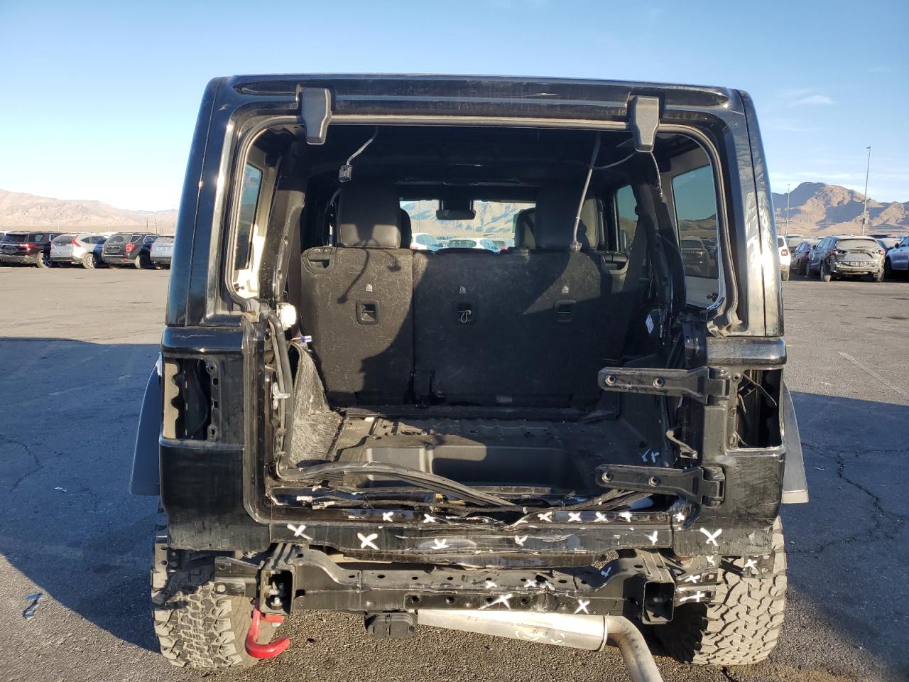 2021 Jeep Wrangler Unlimited Rubicon VIN: 1C4HJXFN4MW517400 Lot: 44439525