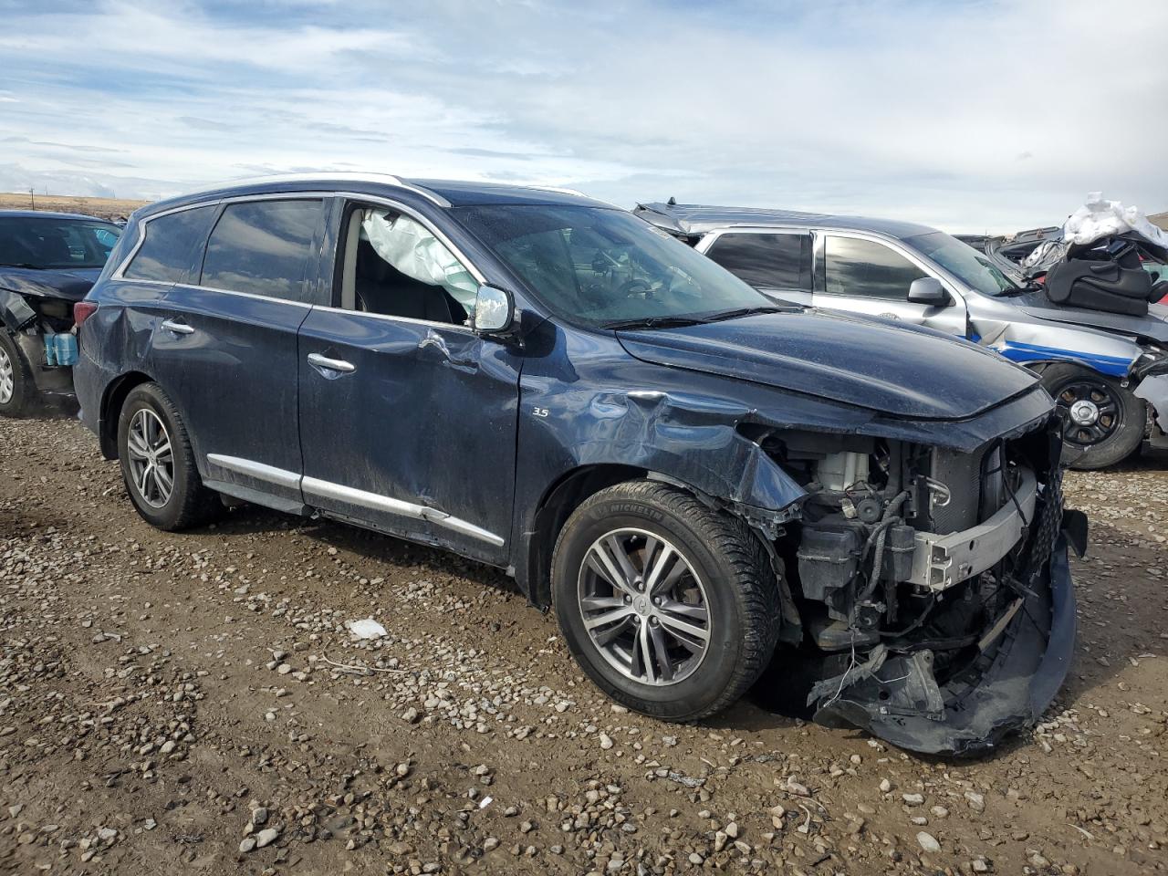 5N1DL0MM3KC525623 2019 Infiniti Qx60 Luxe