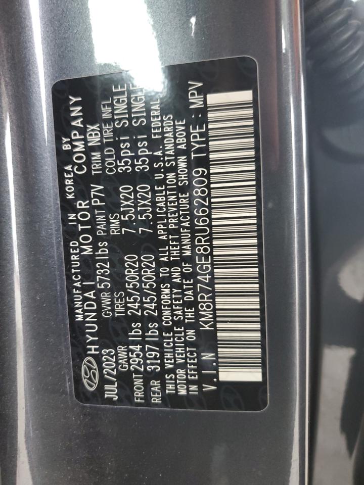 KM8R74GE8RU662809 2024 Hyundai Palisade Calligraphy