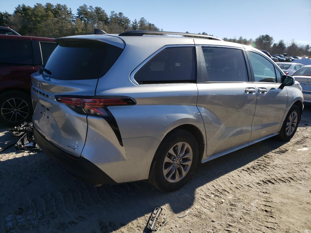 2022 Toyota Sienna Le VIN: 5TDKSKFC9NS051307 Lot: 43626185