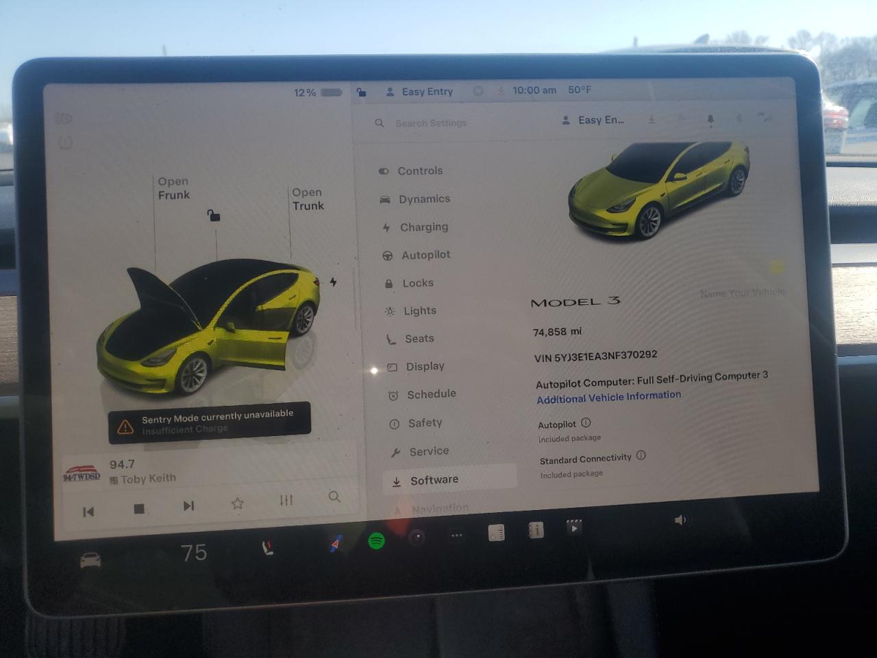 5YJ3E1EA3PF436276 2023 Tesla Model 3