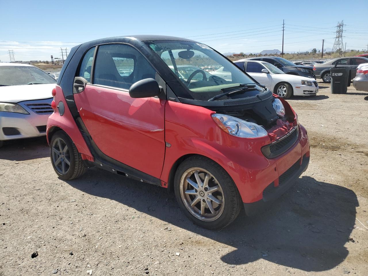 2009 Smart Fortwo Pure VIN: WMEEJ31X39K233387 Lot: 46931285