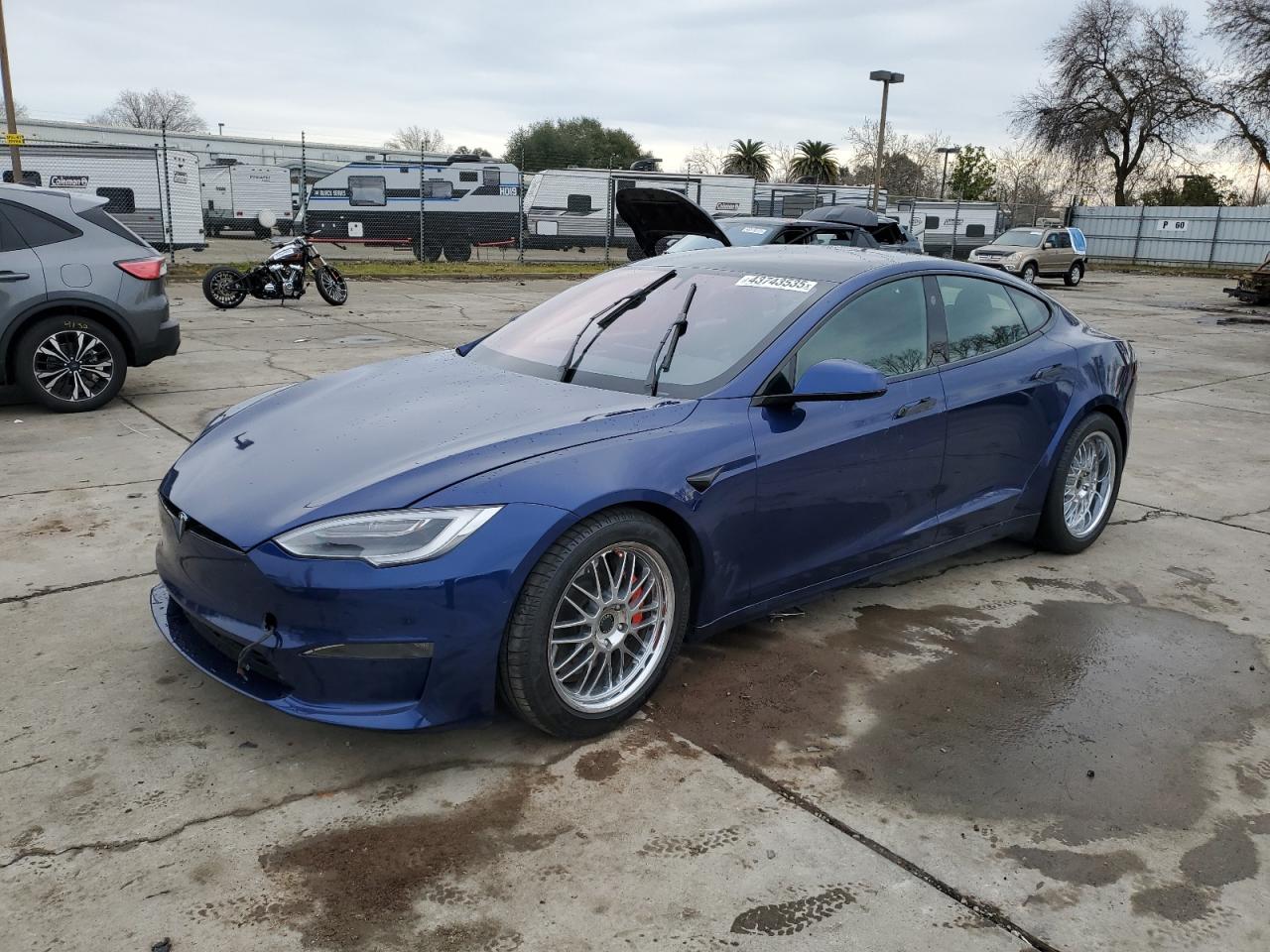 2021 Tesla Model S VIN: 5YJSA1E53MF443685 Lot: 43743535