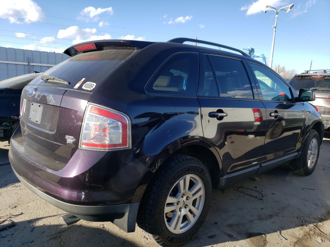 2007 Ford Edge Sel VIN: 2FMDK48C87BB62917 Lot: 43869065