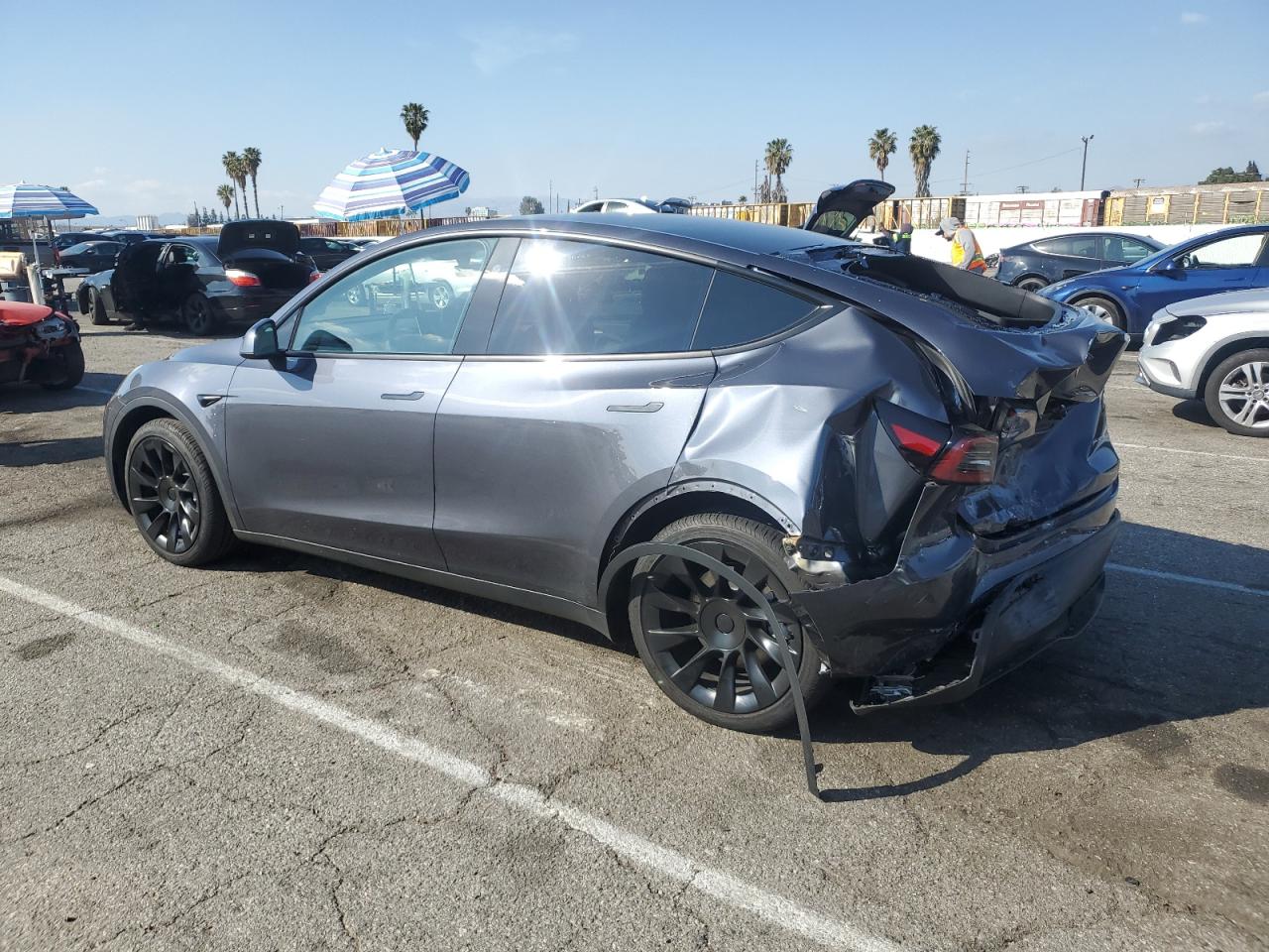 2023 Tesla Model Y VIN: 7SAYGAEE7PF957507 Lot: 44813685