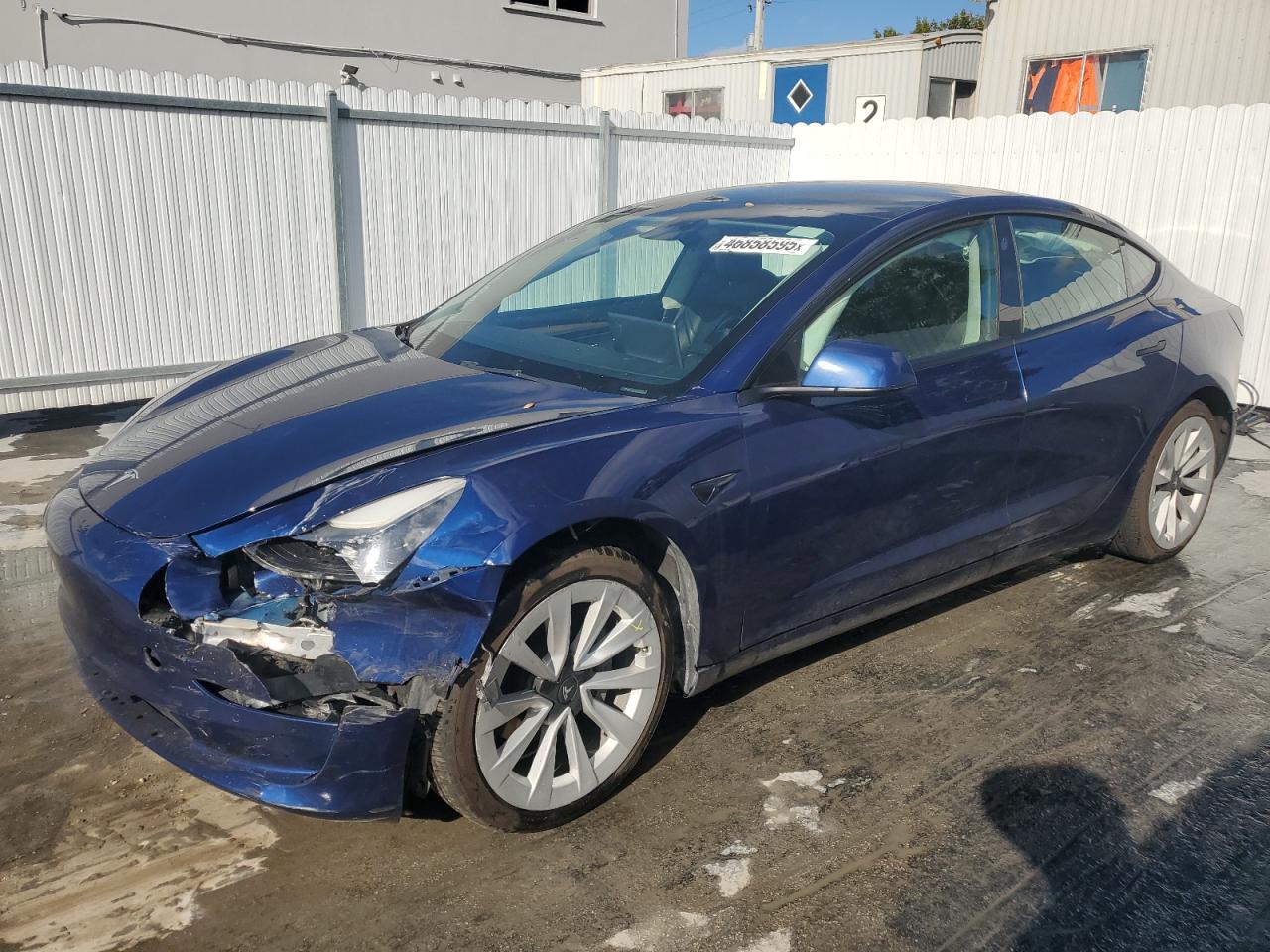 5YJ3E1EA4NF285543 2022 Tesla Model 3