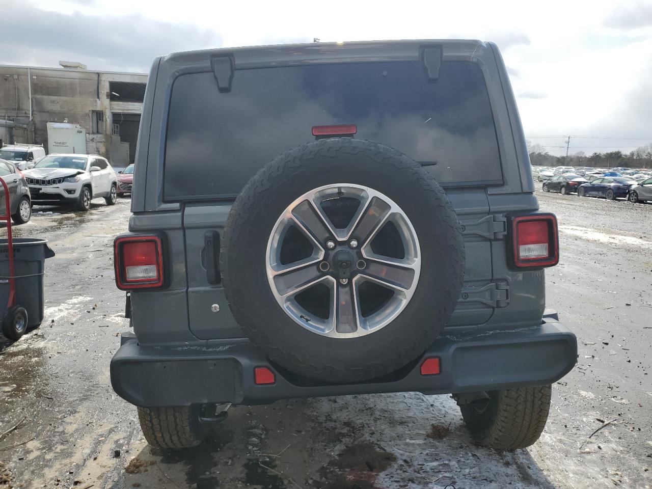 2019 Jeep Wrangler Unlimited Sahara VIN: 1C4HJXEG8KW665341 Lot: 45714875