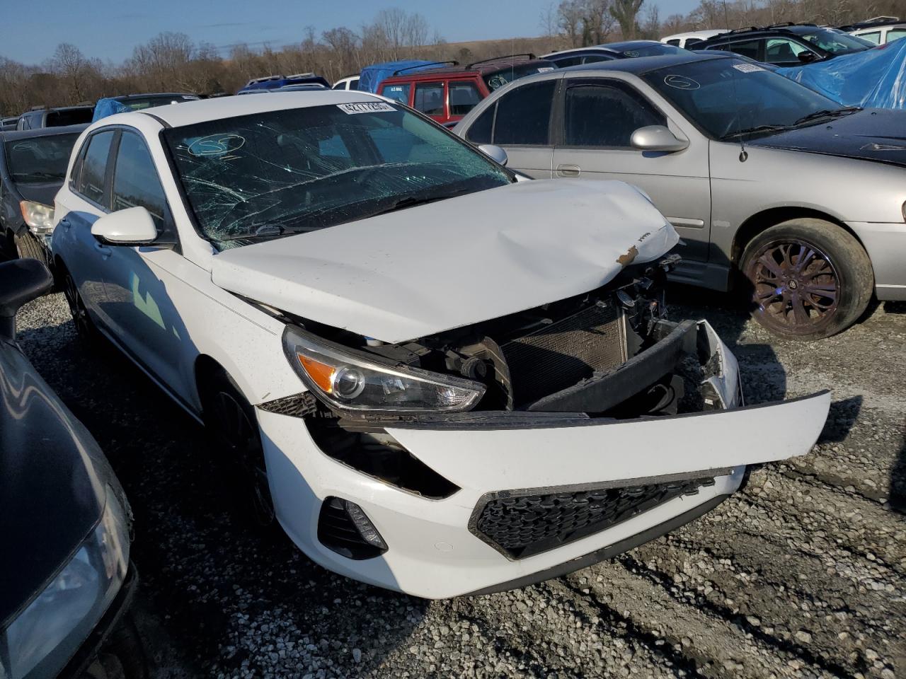 2018 Hyundai Elantra Gt VIN: KMHH35LE0JU017420 Lot: 42777255