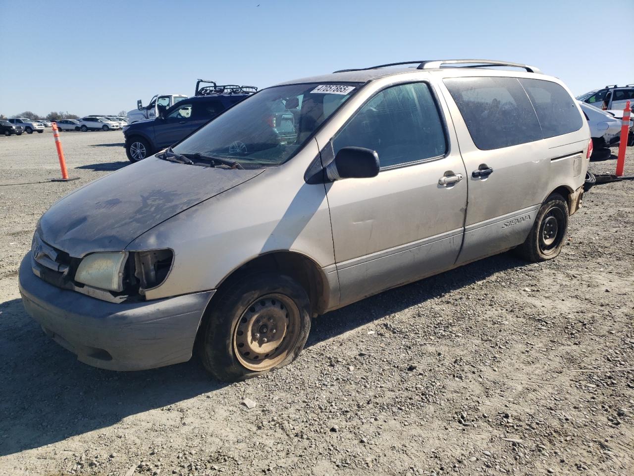 2001 Toyota Sienna Le VIN: 4T3ZF13C41U400383