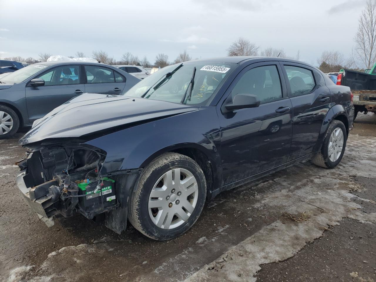 2012 Dodge Avenger Se VIN: 1C3CDZAB2CN199506 Lot: 46815955