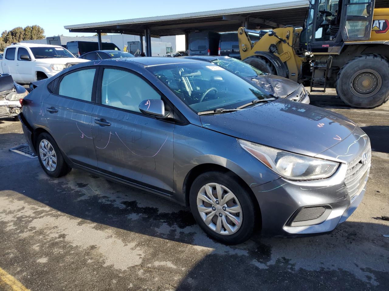 2018 Hyundai Accent Se VIN: 3KPC24A33JE018279 Lot: 43837395