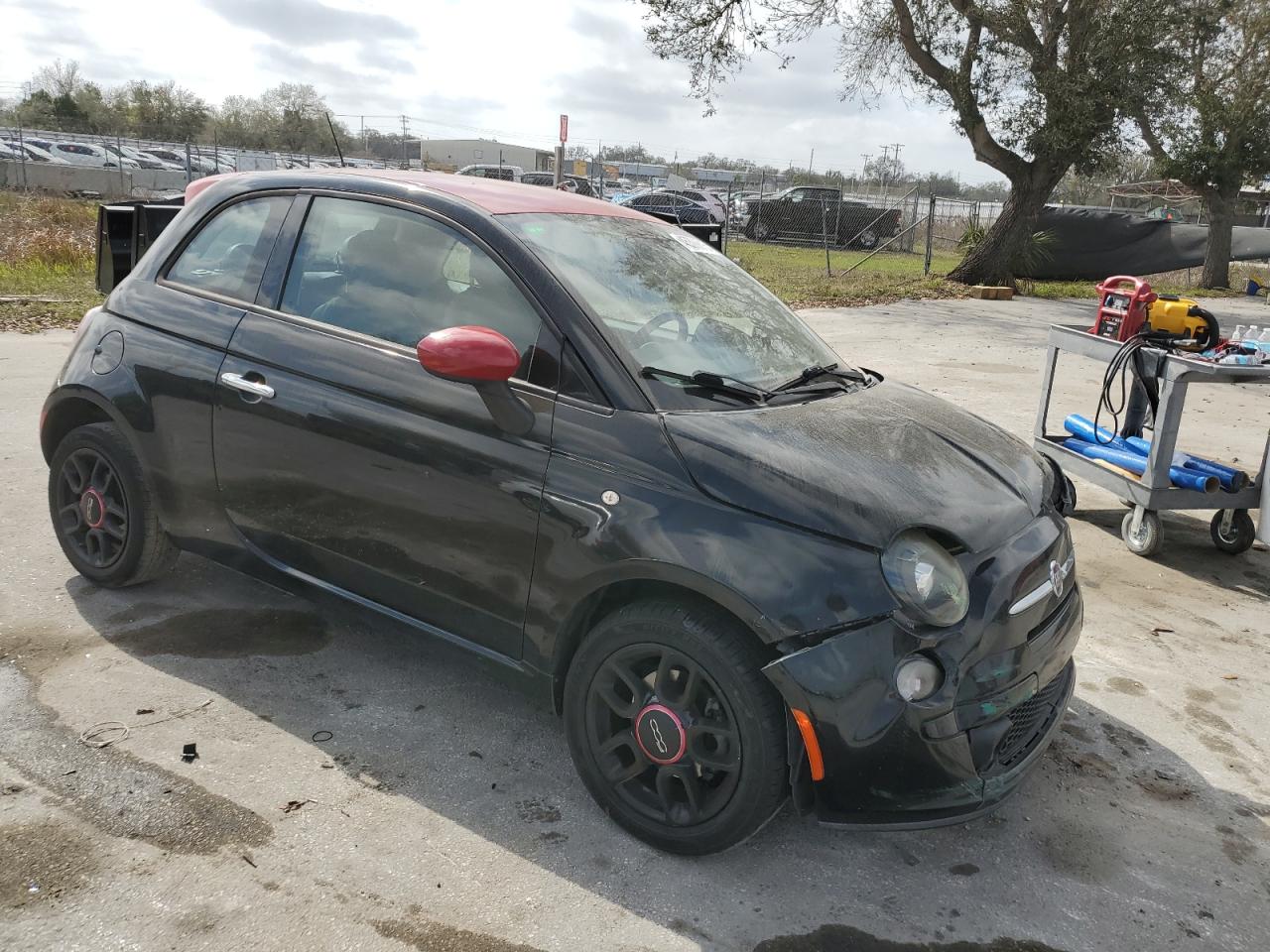 2015 Fiat 500 Pop VIN: 3C3CFFAR0FT672961 Lot: 45306615