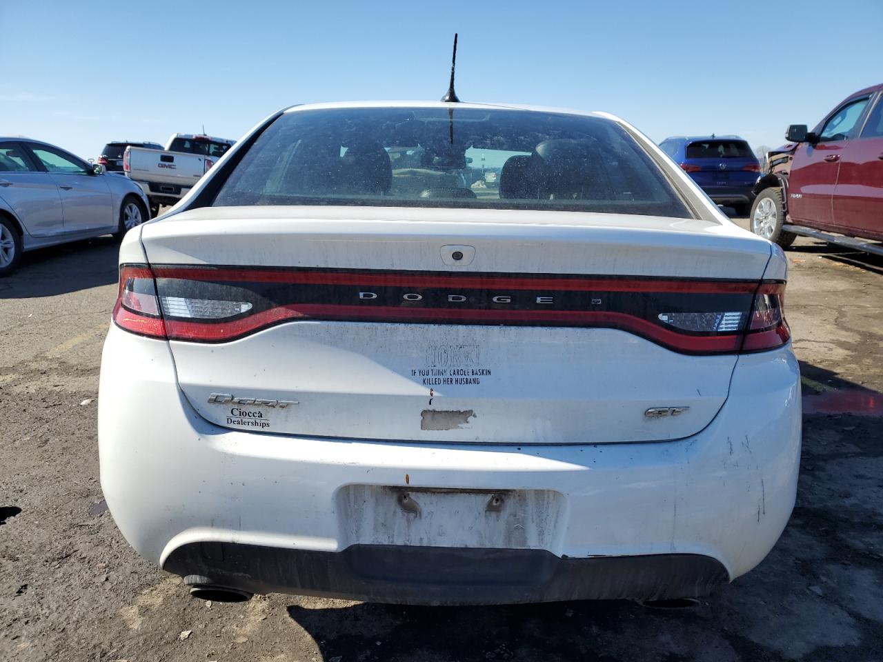 2014 Dodge Dart Gt VIN: 1C3CDFEB3ED878959 Lot: 45340605