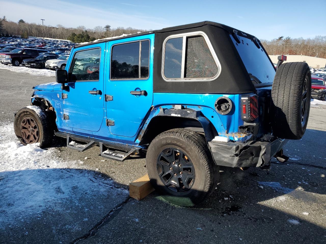 2015 Jeep Wrangler Unlimited Sport VIN: 1C4BJWDG0FL543369 Lot: 45925995