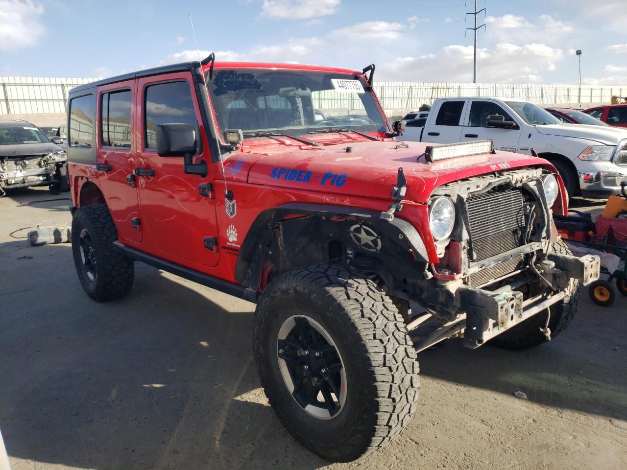 2017 Jeep Wrangler Unlimited Sport VIN: 1C4BJWDG0HL731036 Lot: 44077755