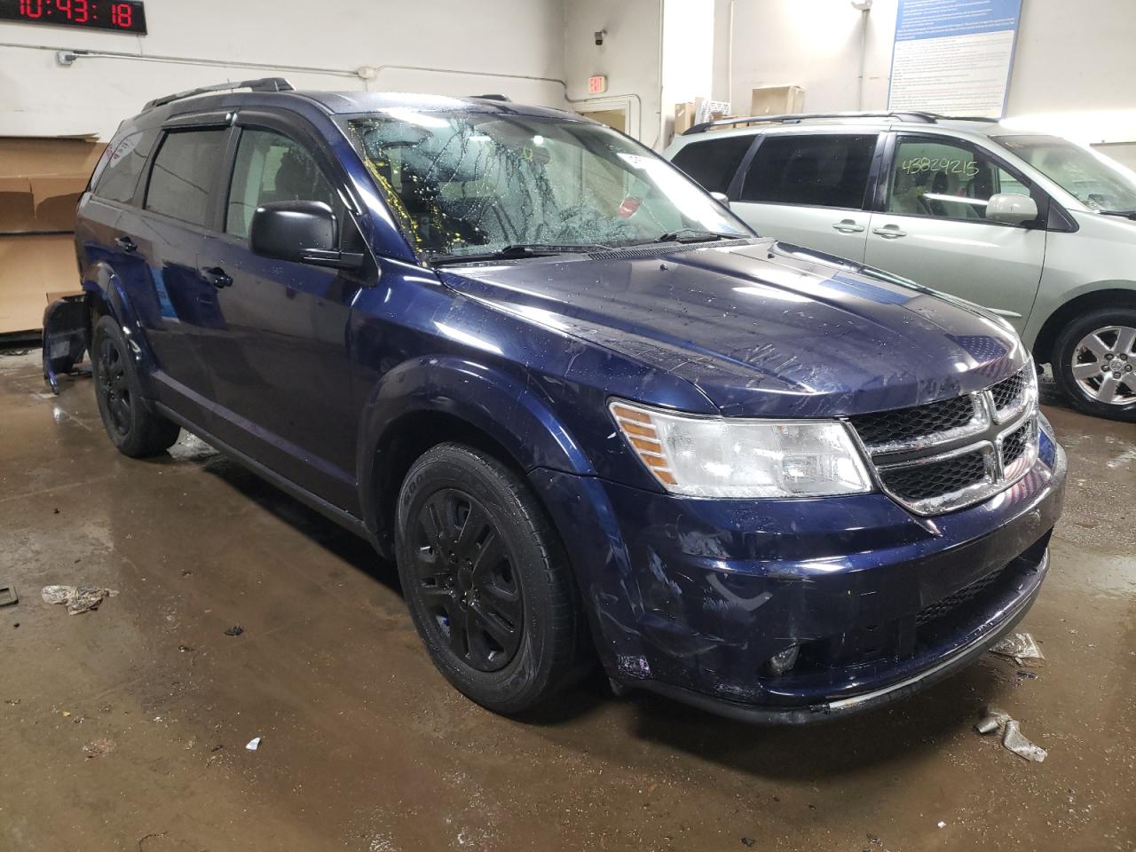 2017 Dodge Journey Se VIN: 3C4PDCAB3HT695206 Lot: 43594125