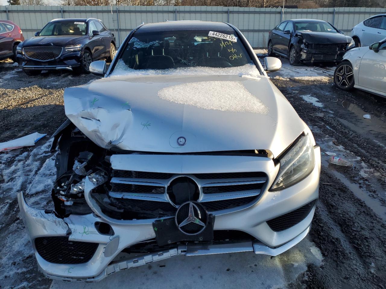 2015 Mercedes-Benz C 300 4Matic VIN: 55SWF4KB5FU028514 Lot: 44226215