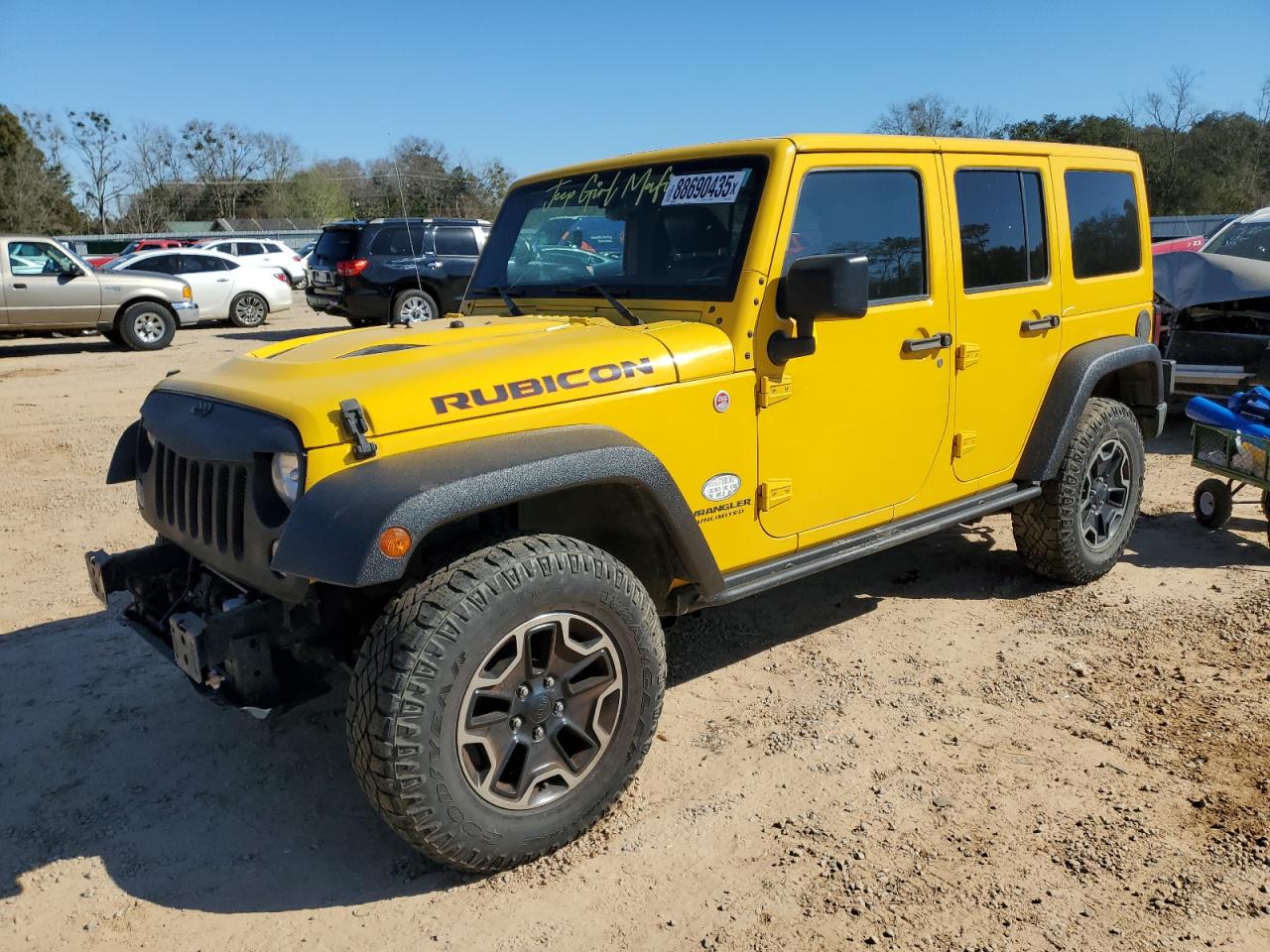 2015 Jeep Wrangler Unlimited Rubicon VIN: 1C4HJWFG4FL648732 Lot: 88690435