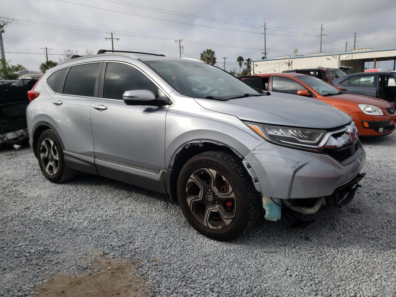 2018 Honda Cr-V Touring VIN: 7FARW1H93JE055337 Lot: 45045305