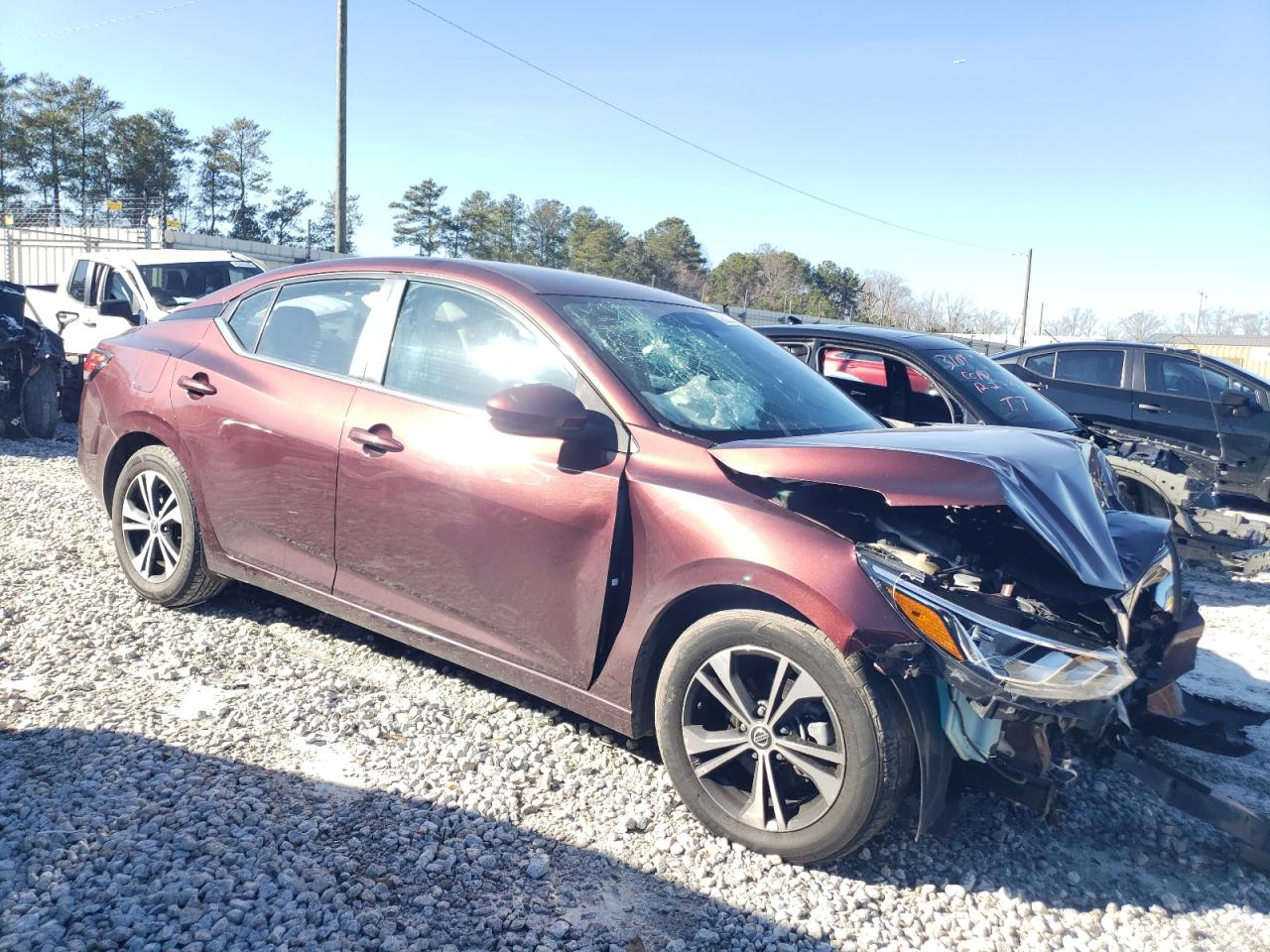 2021 Nissan Sentra Sv VIN: 3N1AB8CVXMY299726 Lot: 45523575