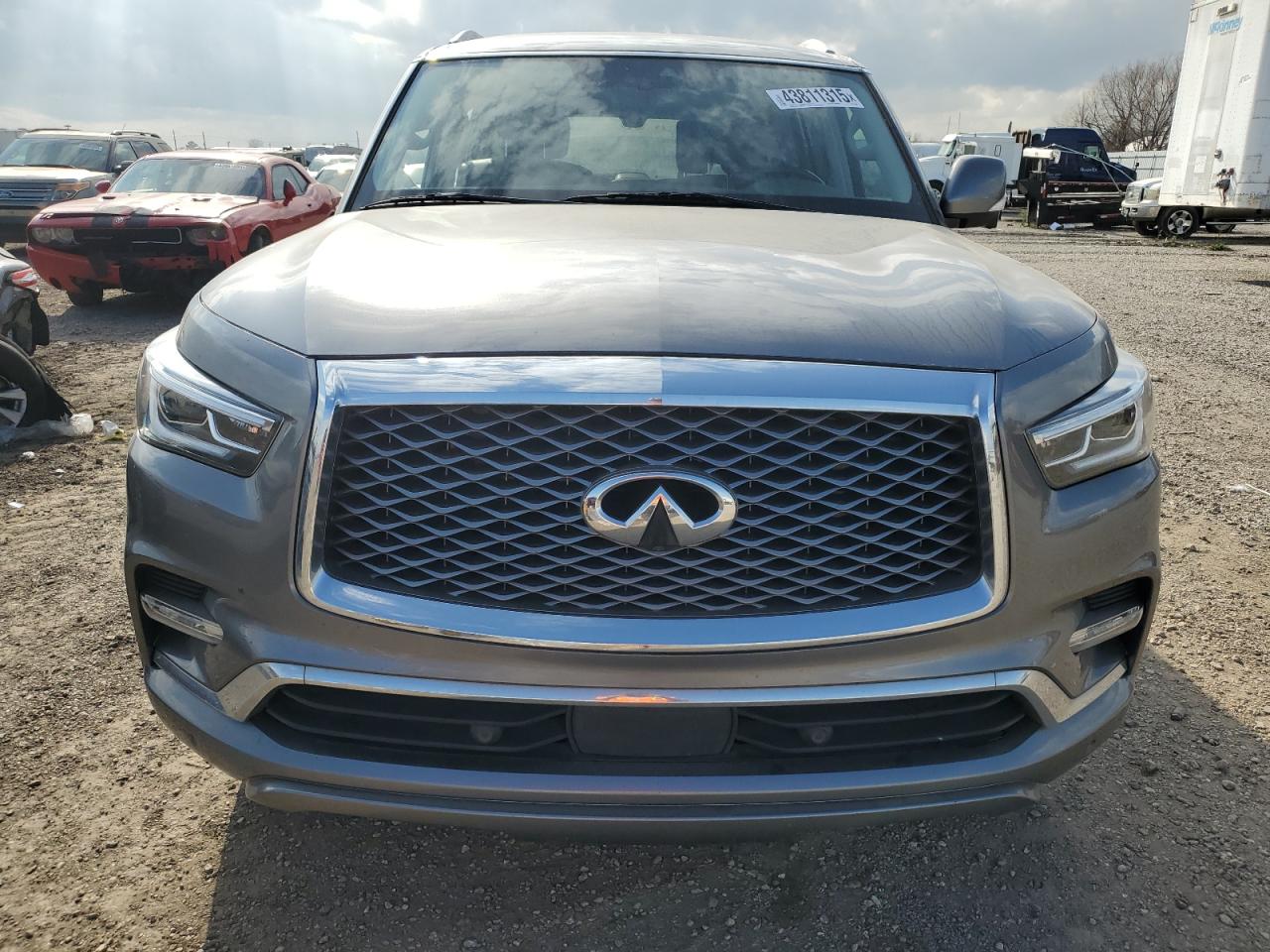 2021 Infiniti Qx80 Luxe VIN: JN8AZ2AF3M9718690 Lot: 43811315