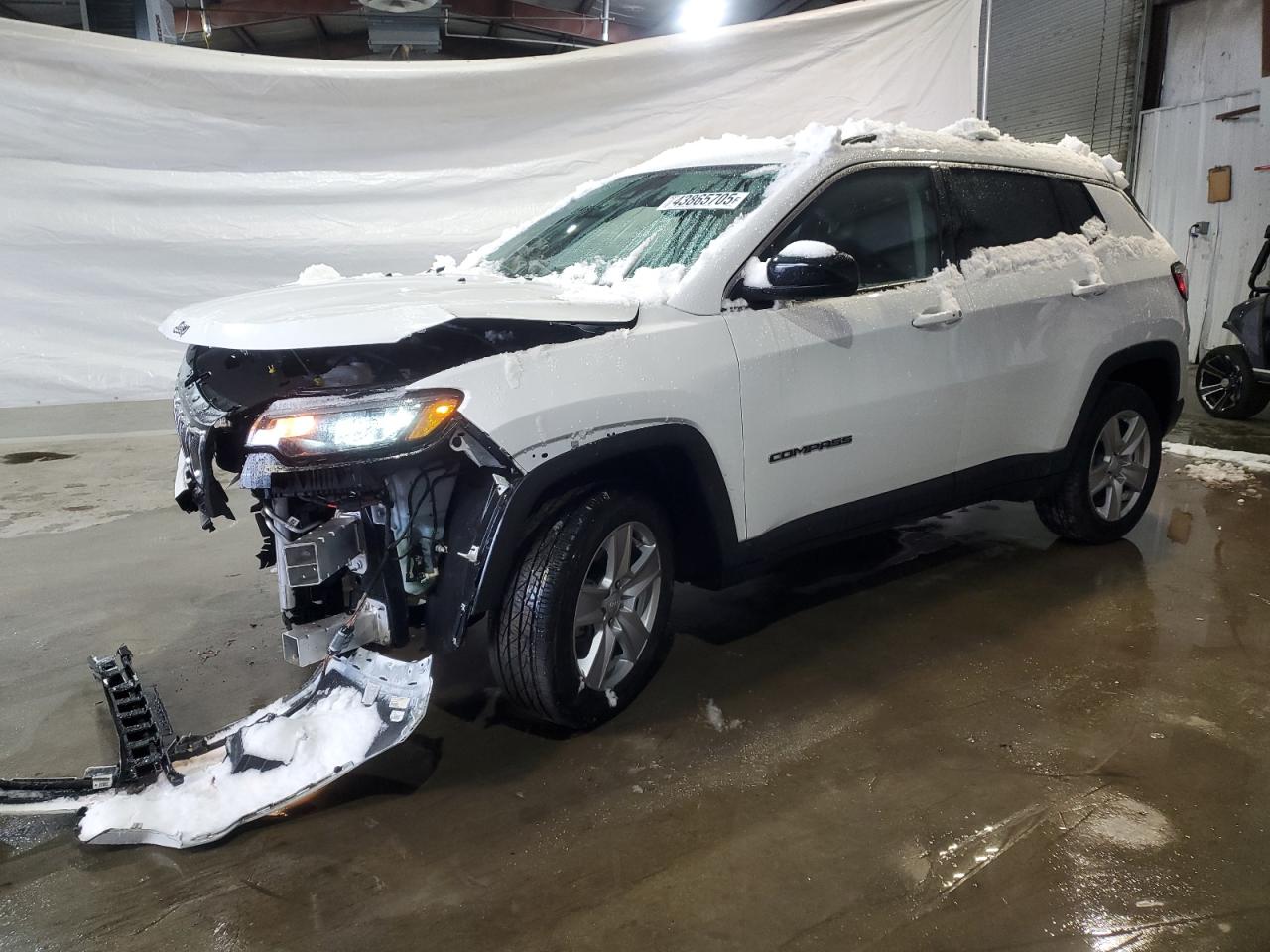 2022 Jeep Compass Latitude VIN: 3C4NJDBB0NT208091 Lot: 43865705