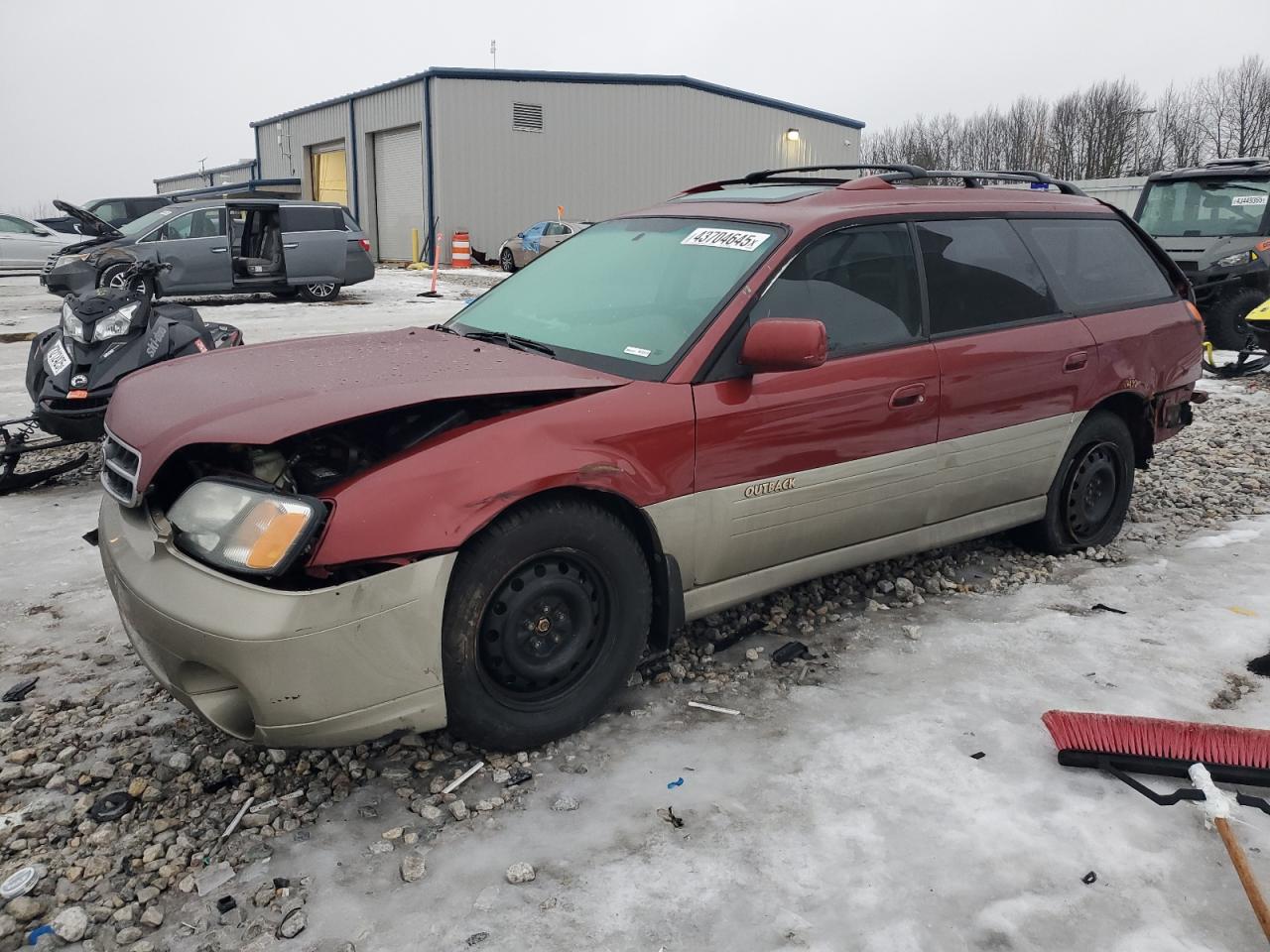 2002 Subaru Legacy Outback Limited VIN: 4S3BH686227643070 Lot: 43704645