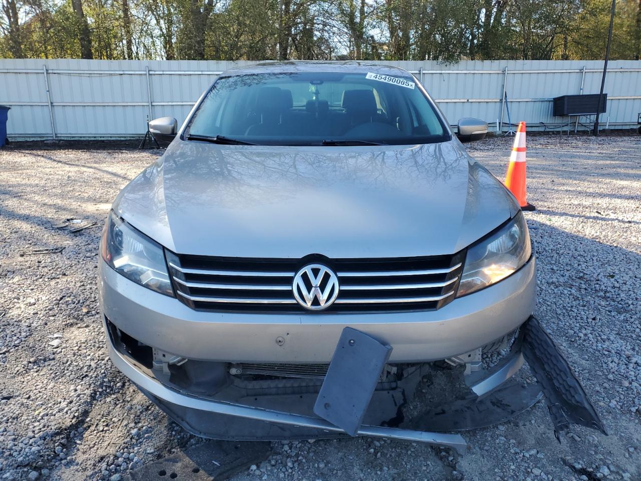 2013 Volkswagen Passat Se VIN: 1VWBP7A38DC102427 Lot: 45490005