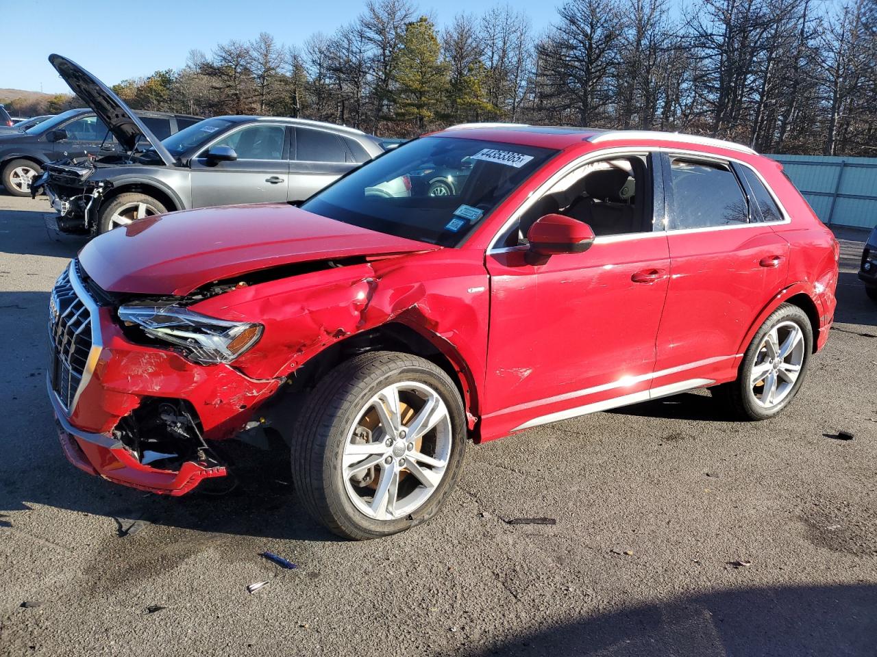 2019 Audi Q3 Prestige S-Line VIN: WA1FECF34K1072938 Lot: 44353365