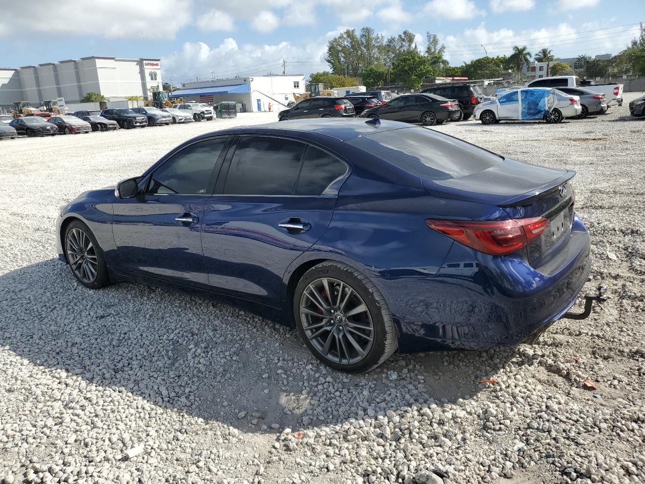 JN1FV7DP4NM370267 2022 Infiniti Q50 Red Sport 400