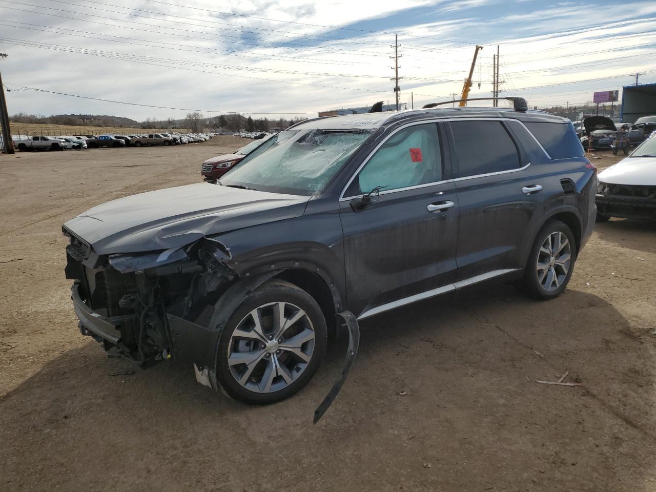 2021 Hyundai Palisade Limited VIN: KM8R5DHE8MU206032 Lot: 43073125