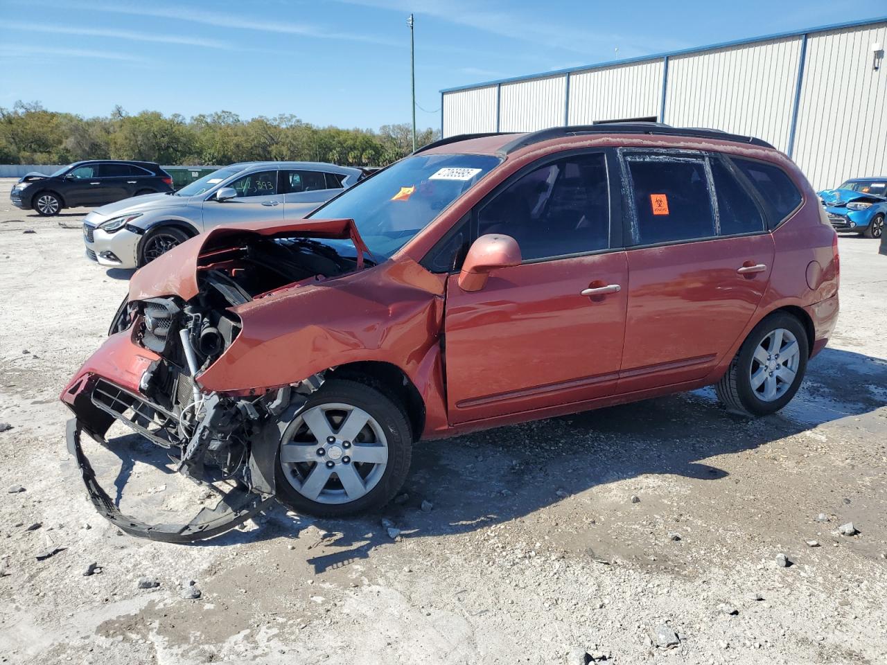 2008 Kia Rondo Base VIN: KNAFG525787209764 Lot: 47065995