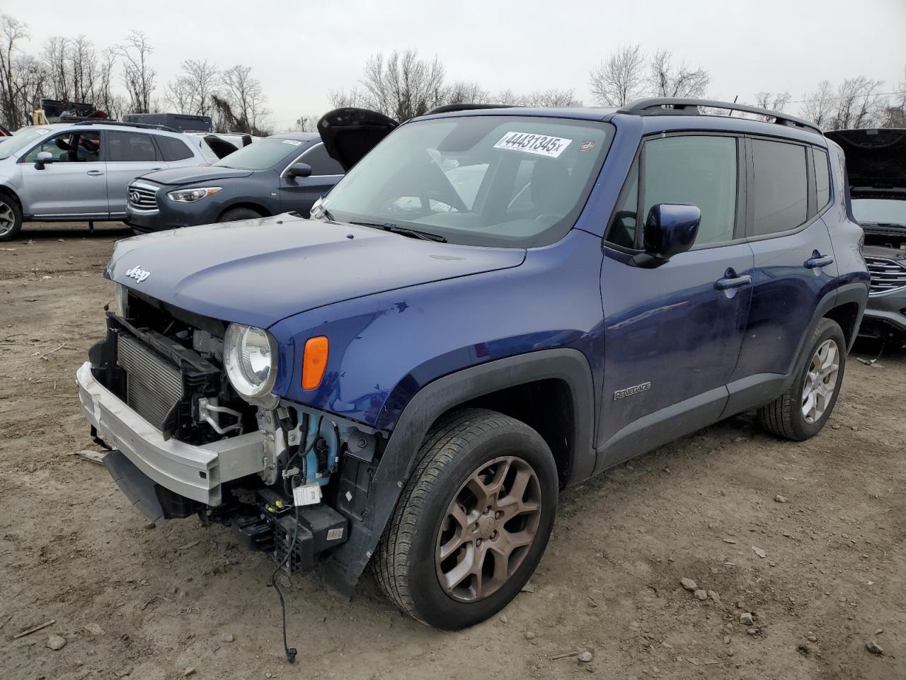 2017 Jeep Renegade Latitude VIN: ZACCJBBB5HPG63235 Lot: 44431345