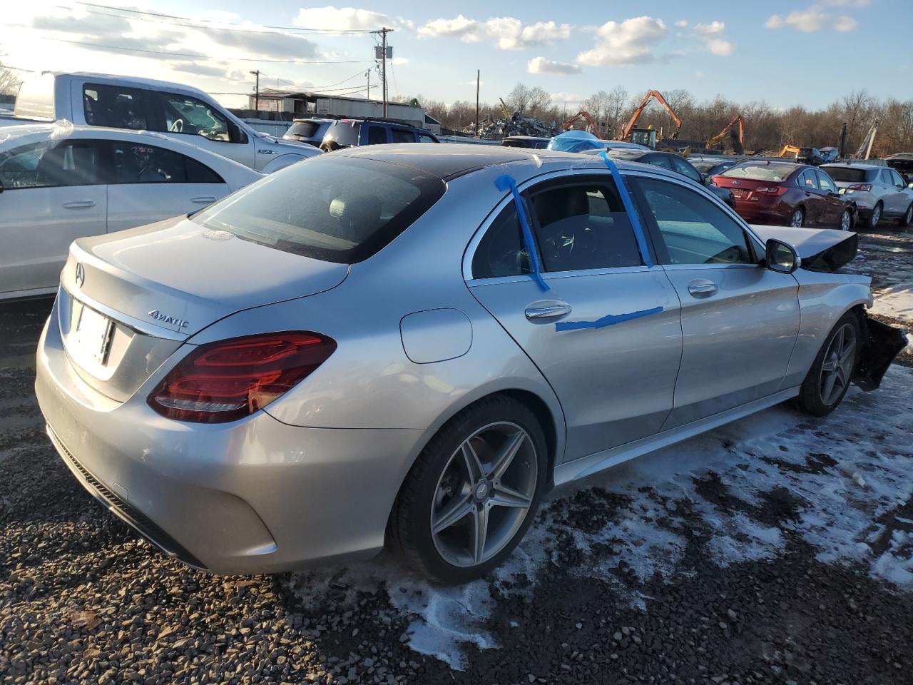 2015 Mercedes-Benz C 300 4Matic VIN: 55SWF4KB5FU028514 Lot: 44226215