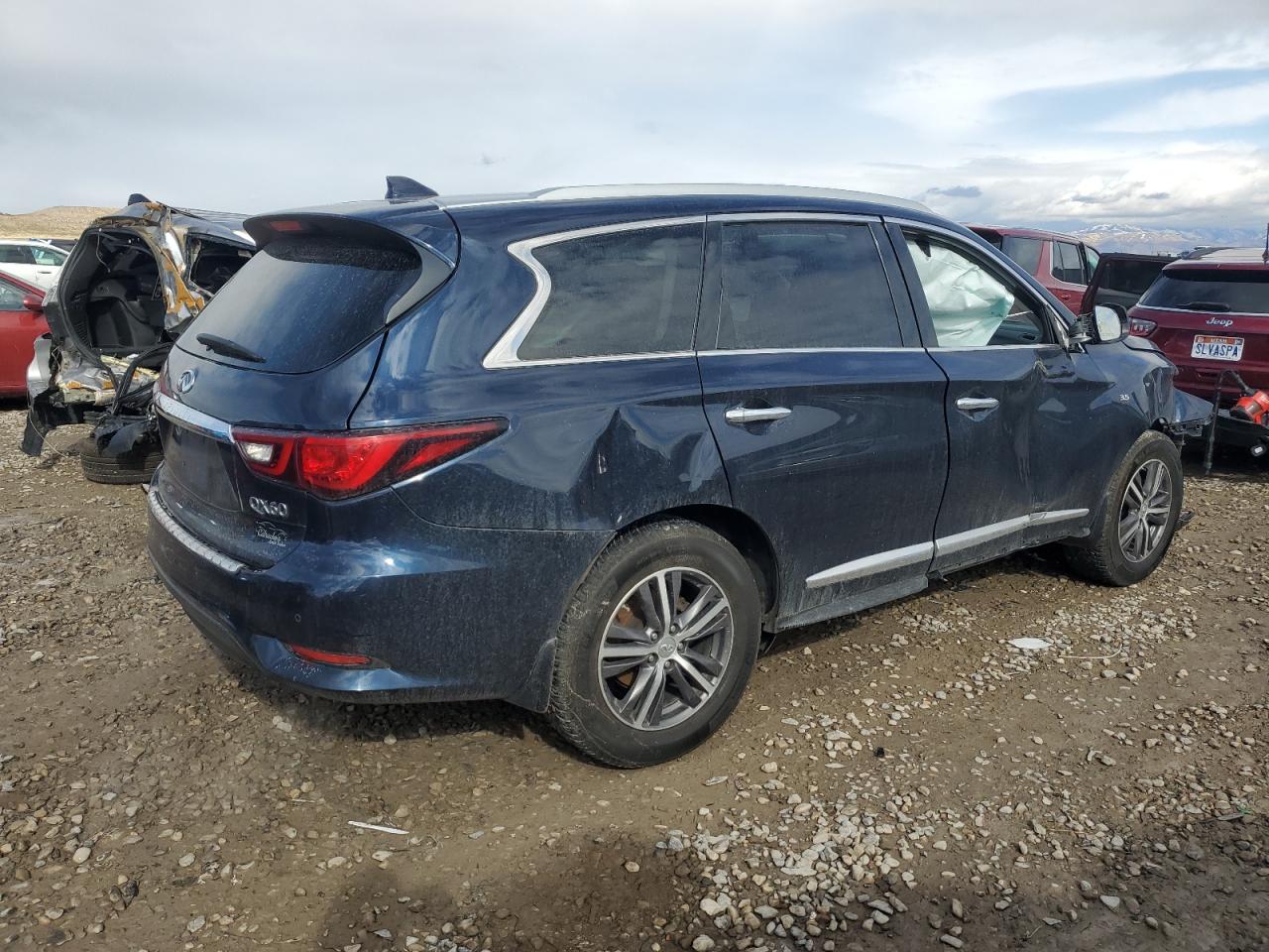 5N1DL0MM3KC525623 2019 Infiniti Qx60 Luxe