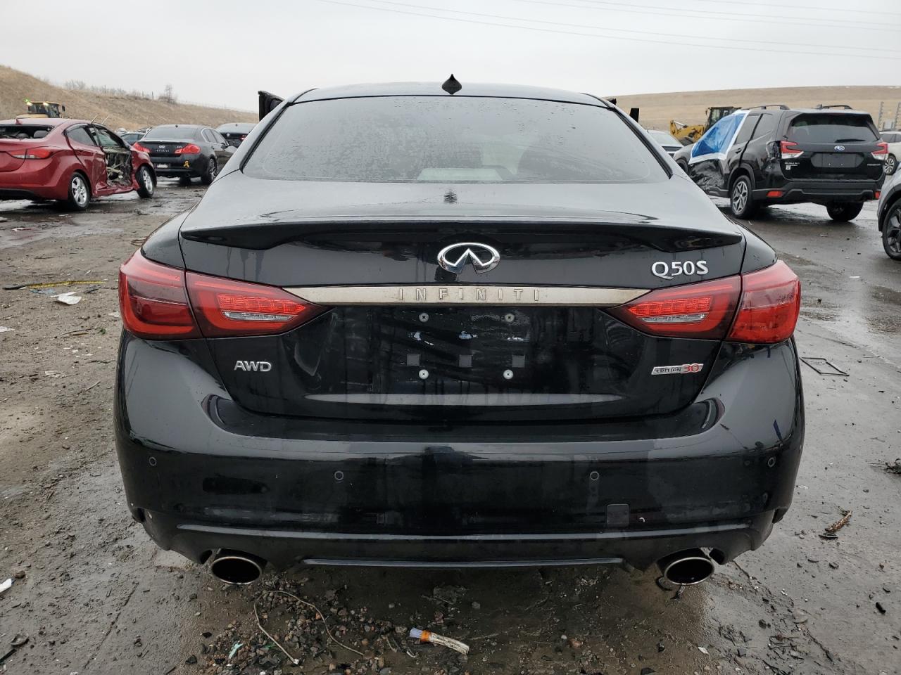 2020 Infiniti Q50 Pure VIN: JN1EV7AR0LM256586 Lot: 45685395