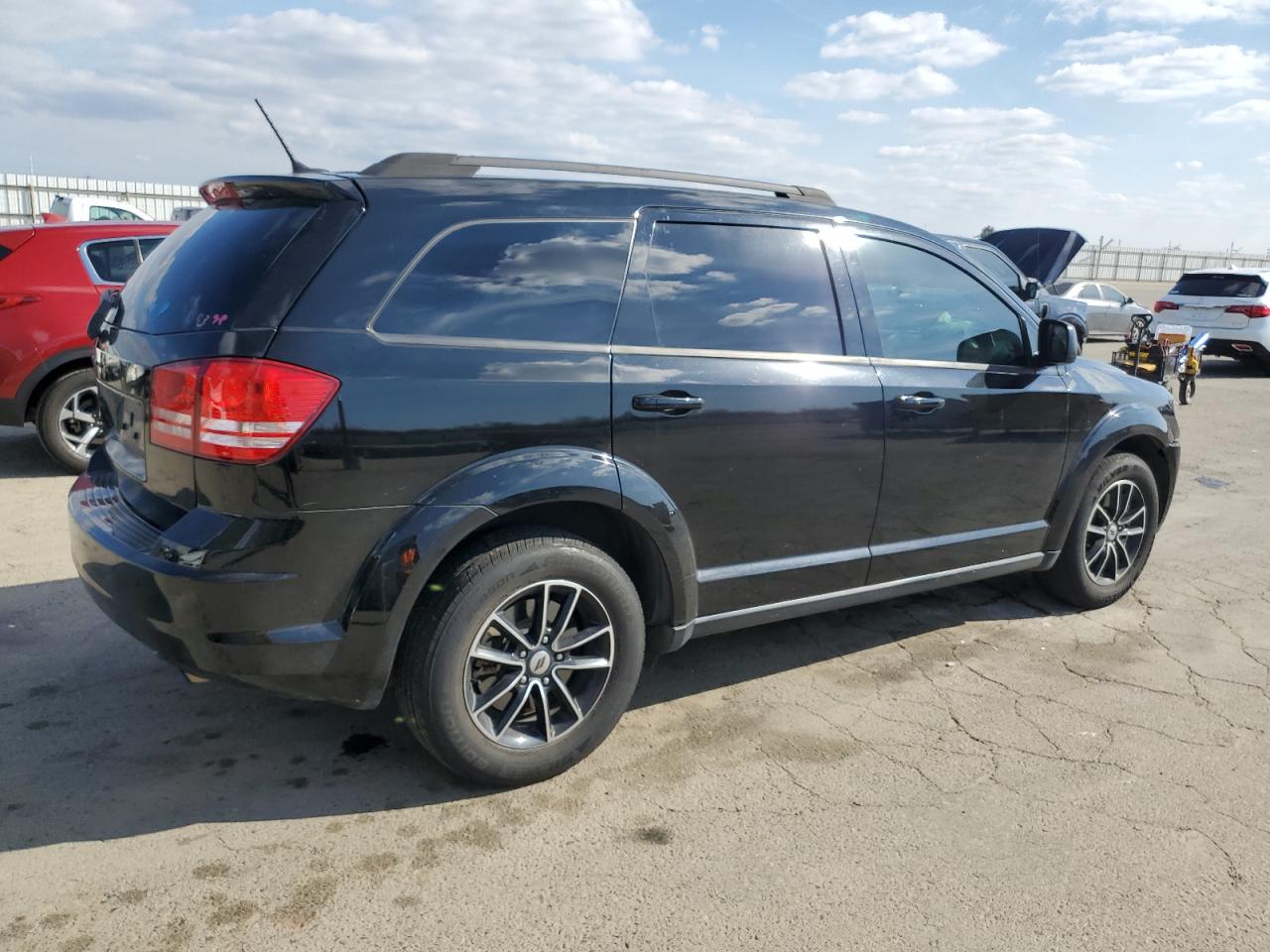 2018 Dodge Journey Se VIN: 3C4PDCAB6JT384195 Lot: 44827885