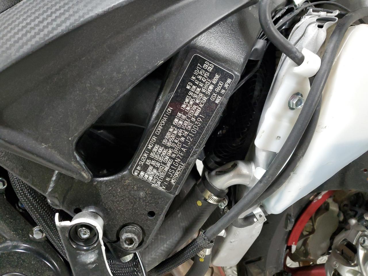 JS1GN7FA1J2100391 2018 Suzuki Gsx-R600