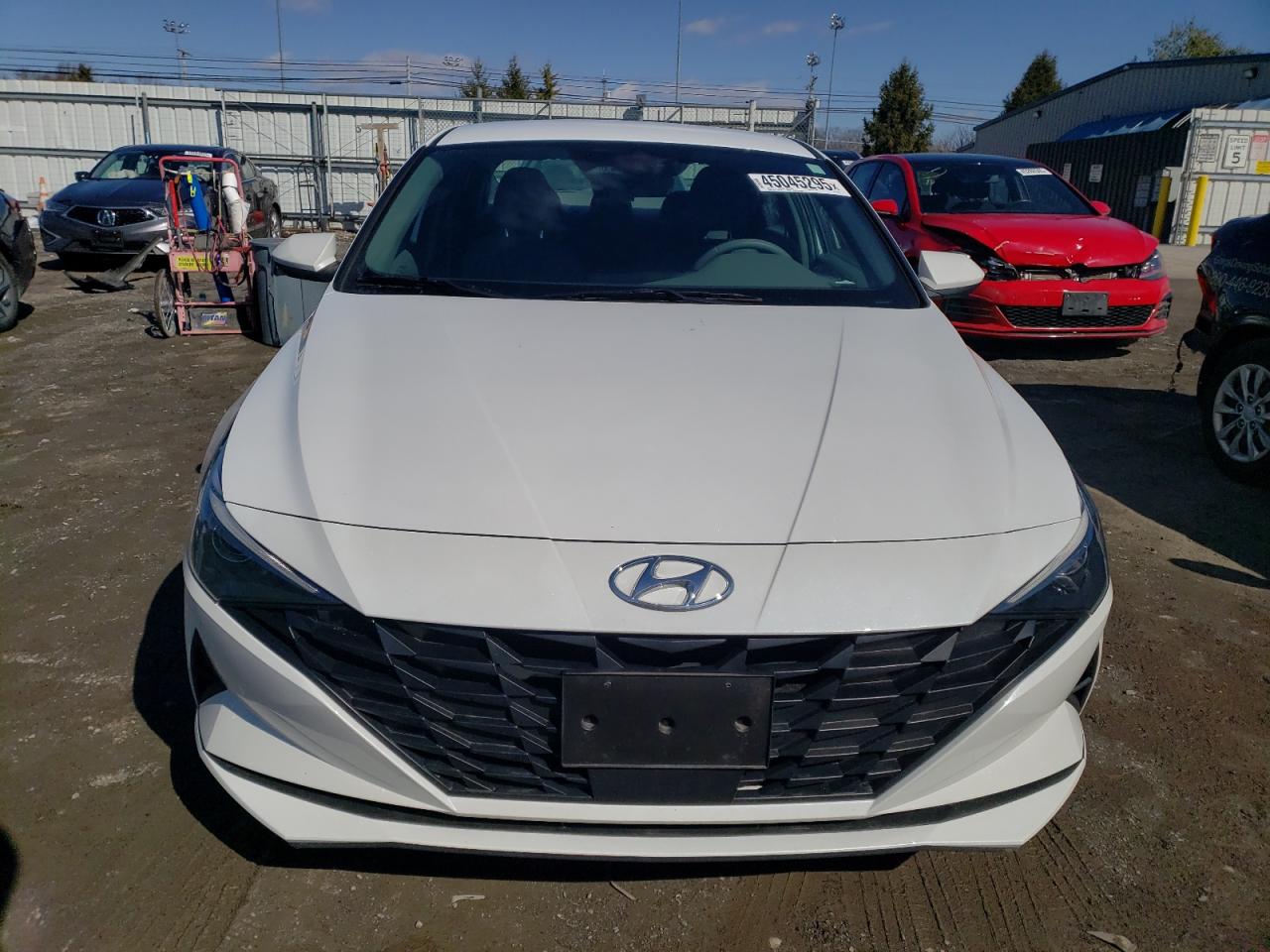 2022 Hyundai Elantra Sel VIN: 5NPLS4AG7NH055873 Lot: 45045295