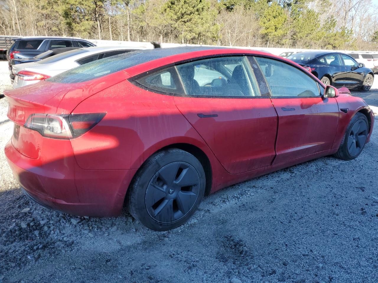 2022 Tesla Model 3 VIN: 5YJ3E1EA1NF187182 Lot: 46692165