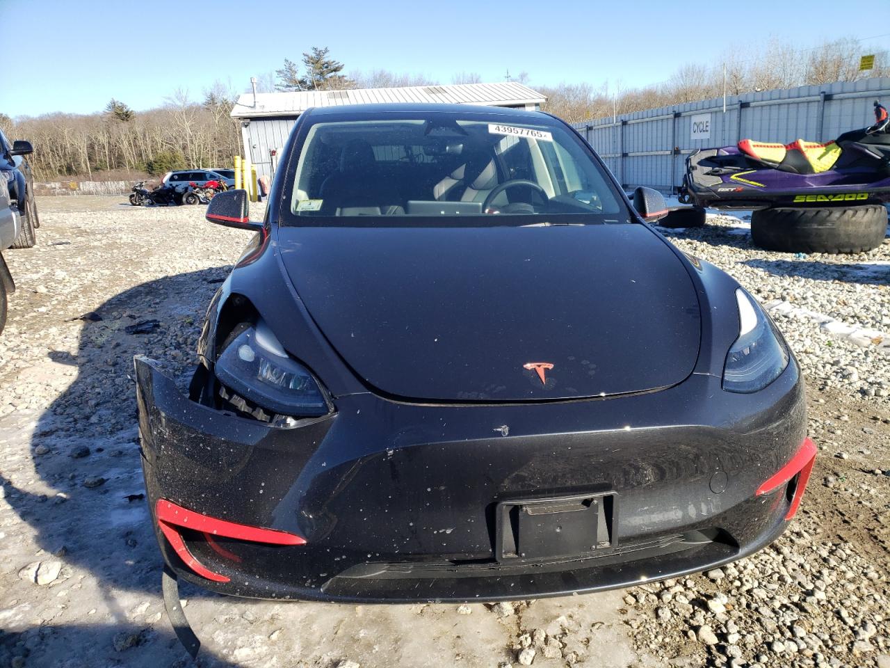 2024 Tesla Model Y VIN: 7SAYGDEF6RF033881 Lot: 43957765