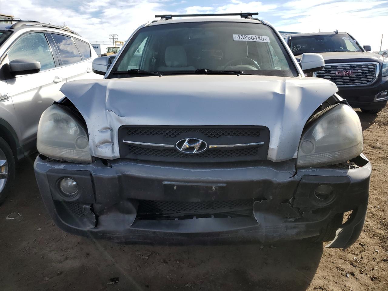 2007 Hyundai Tucson Se VIN: KM8JN72D47U615809 Lot: 43250445