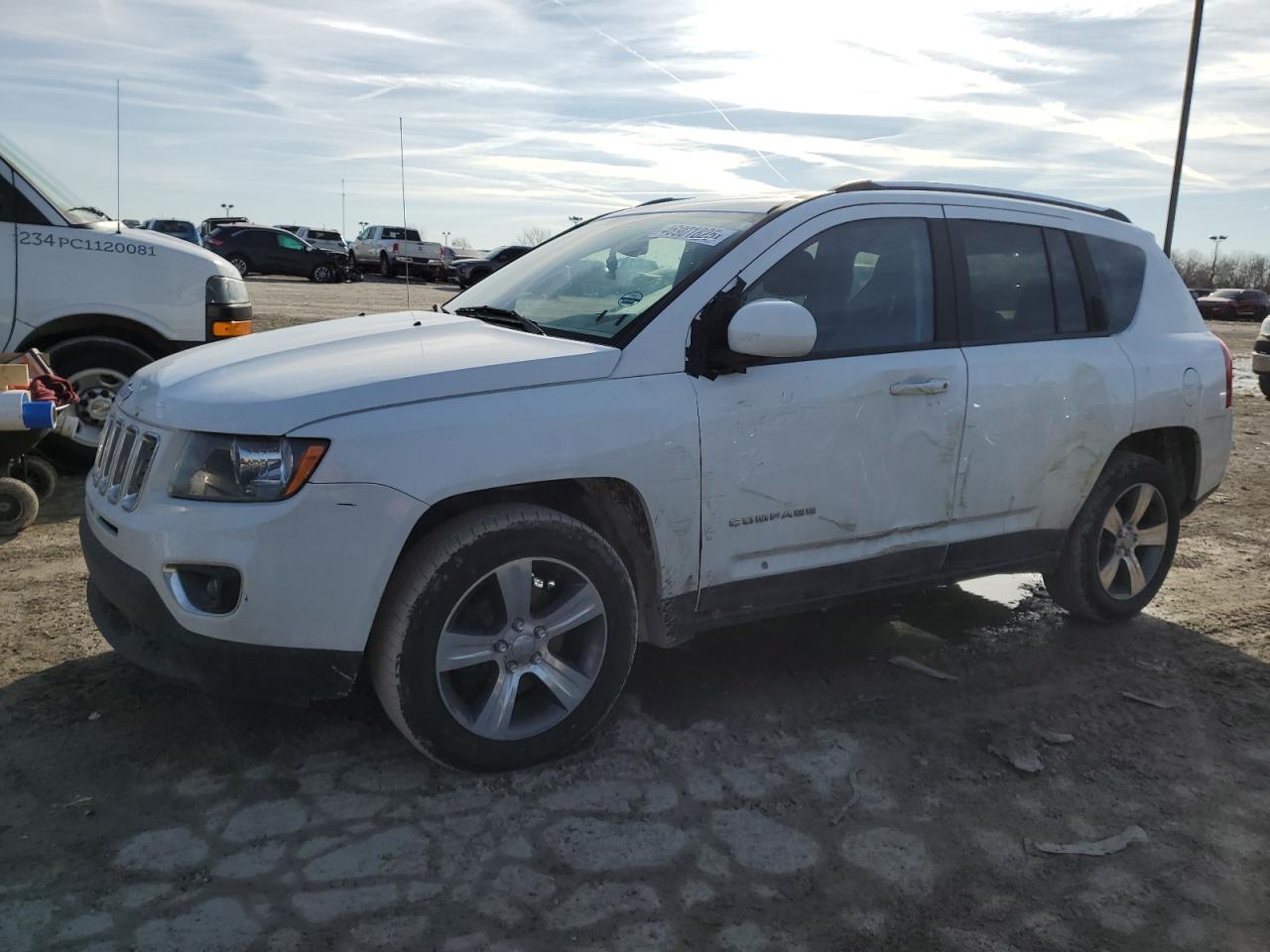 2017 Jeep Compass Latitude VIN: 1C4NJCEA0HD118351 Lot: 46901825