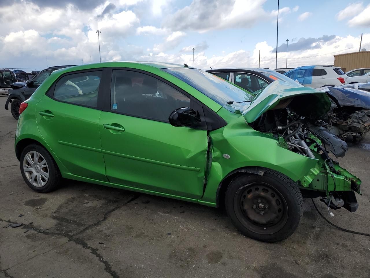 2012 Mazda Mazda2 VIN: JM1DE1KY0C0146351 Lot: 46736725