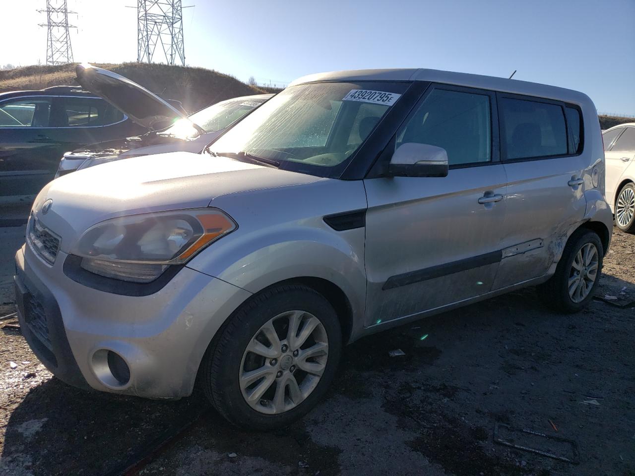 2013 Kia Soul + VIN: KNDJT2A61D7523020 Lot: 43920795