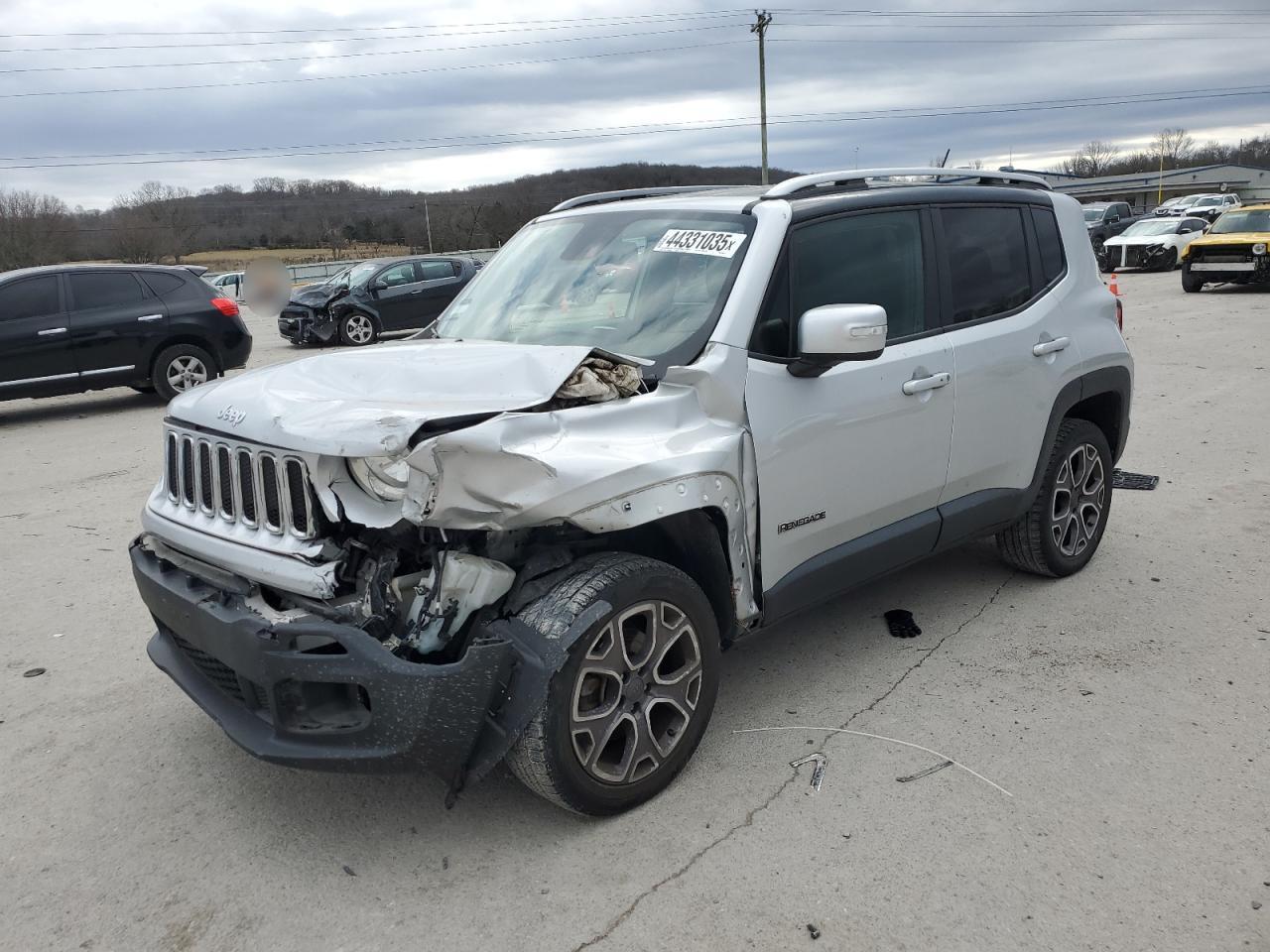 2017 Jeep Renegade Limited VIN: ZACCJBDBXHPE40671 Lot: 44331035