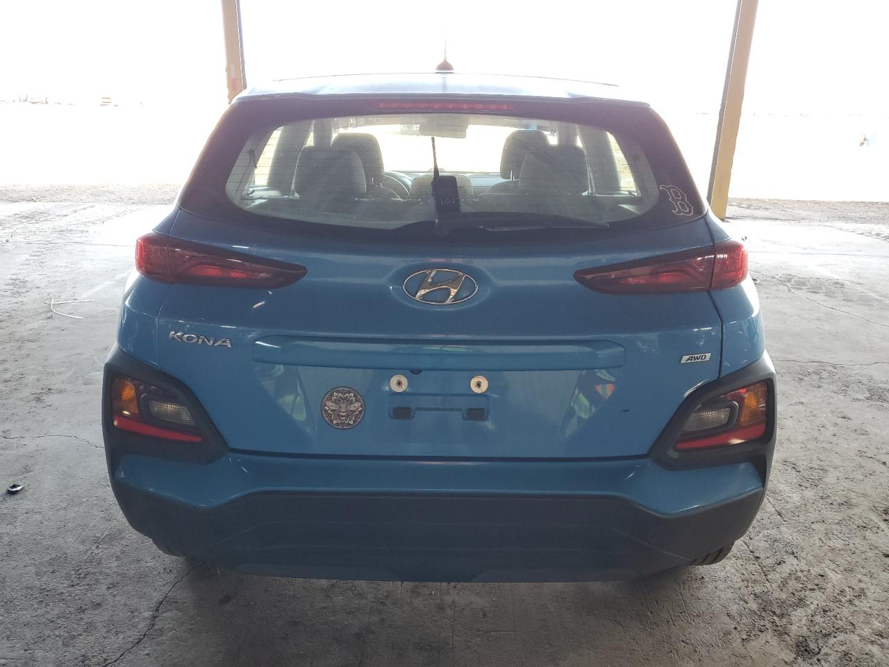 2019 Hyundai Kona Se VIN: KM8K1CAA6KU297877 Lot: 44857965